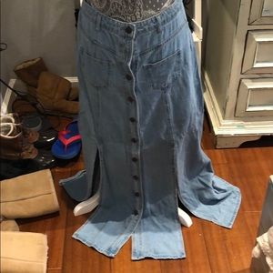Retro Jean skirt